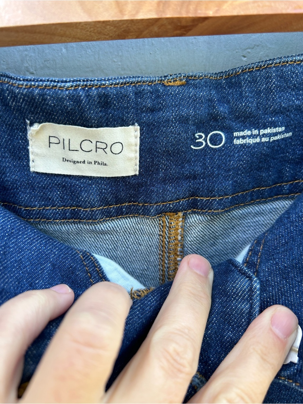 Pilcro Straight Maisy Sailor jeans, size 30 - Picture 10 of 13